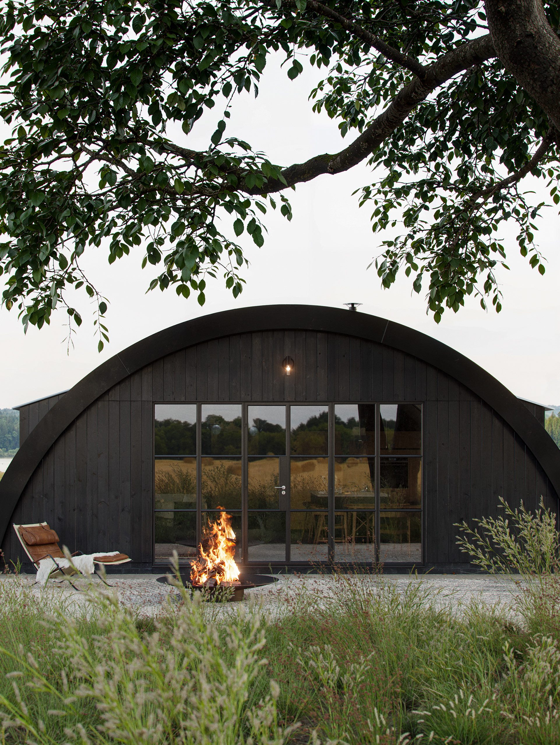 Nissen hut conversion - exteriors
