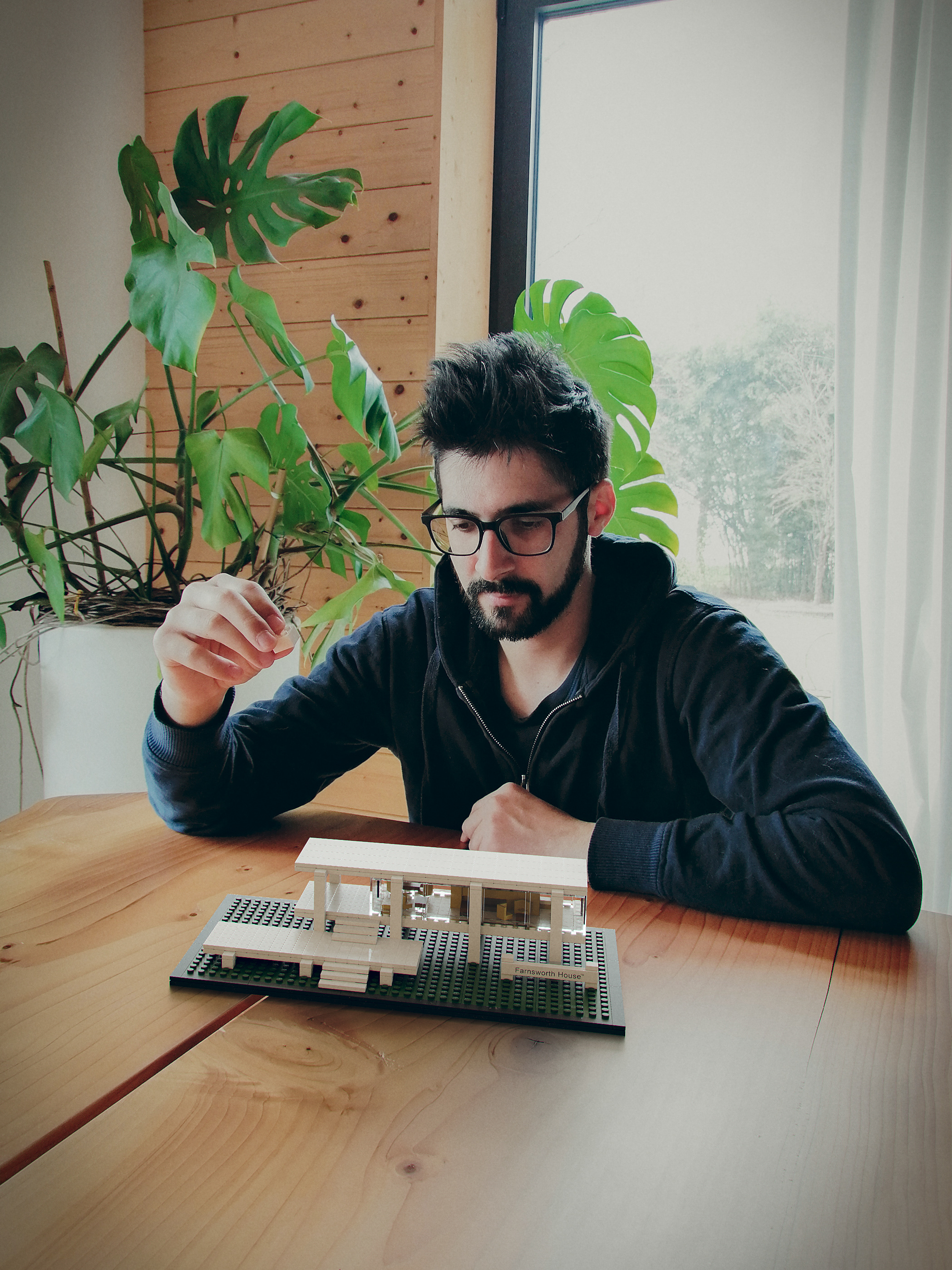 Lego Farnsworth House
