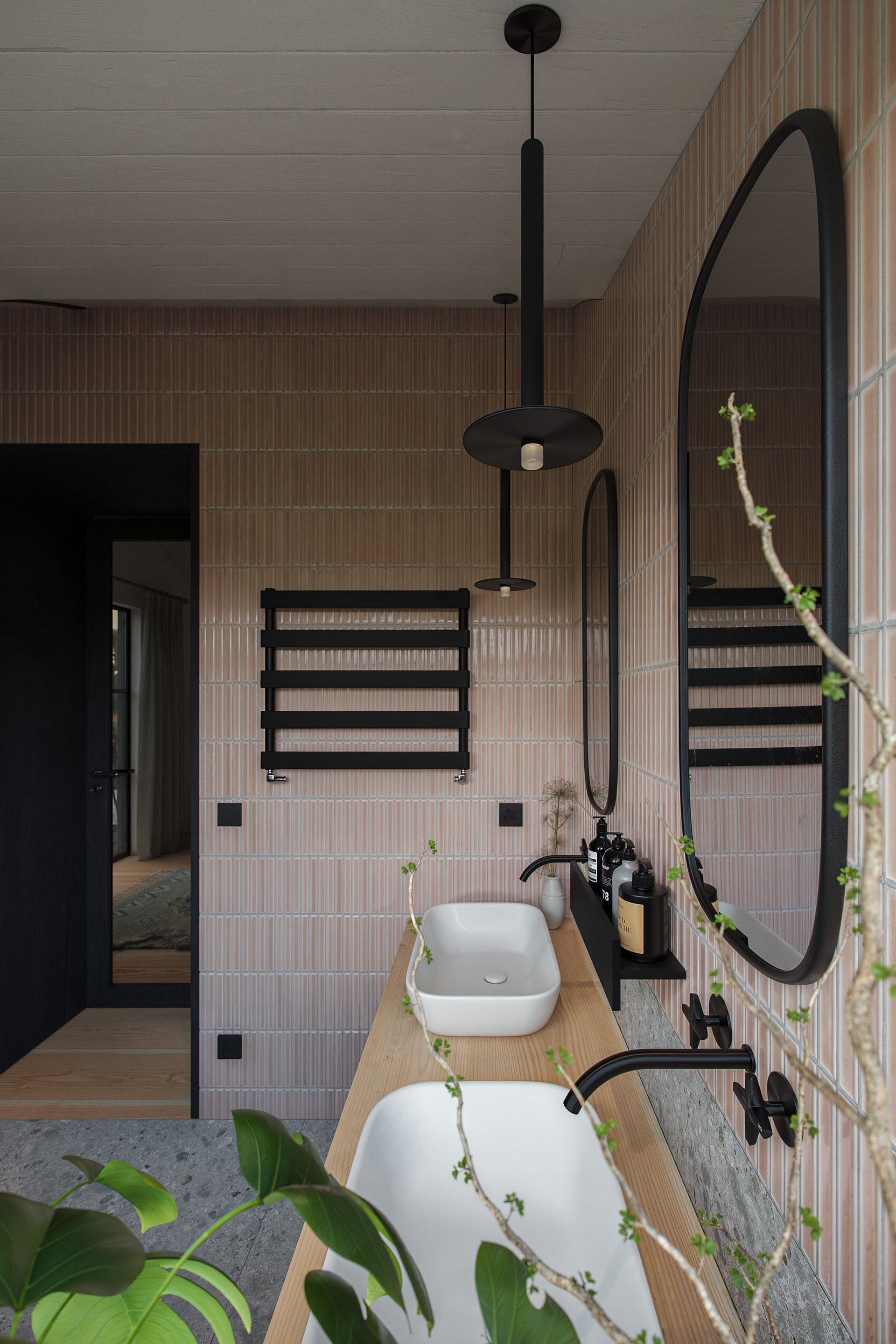 Nissen hut conversion - Bedroom and En-suite — view 11