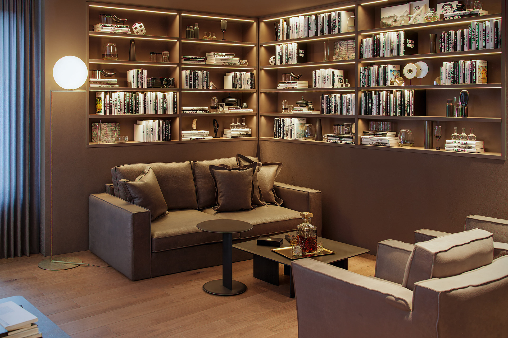 Home office & lounge – Lake Lugano — view 9
