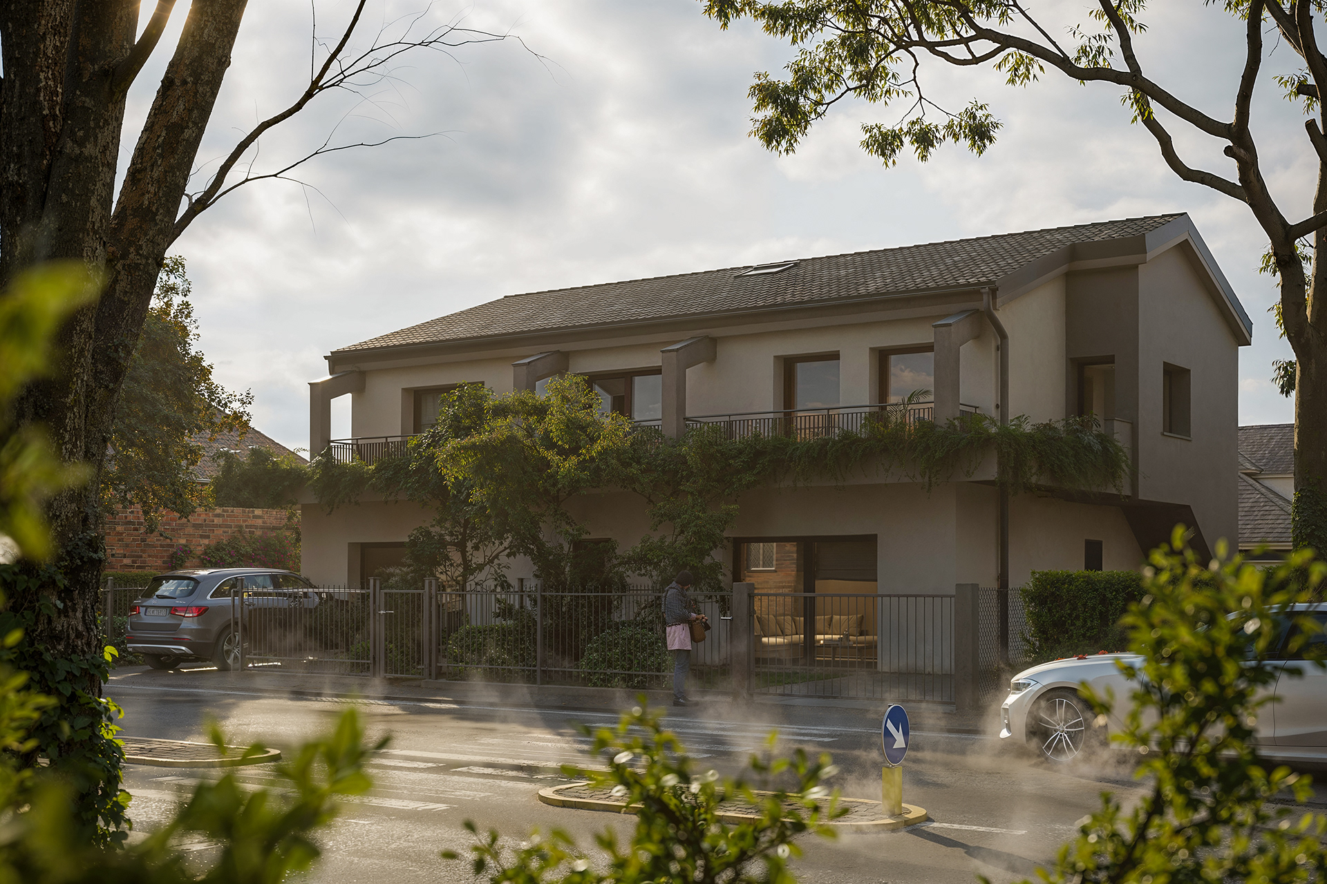 Building of the 70s — view 2