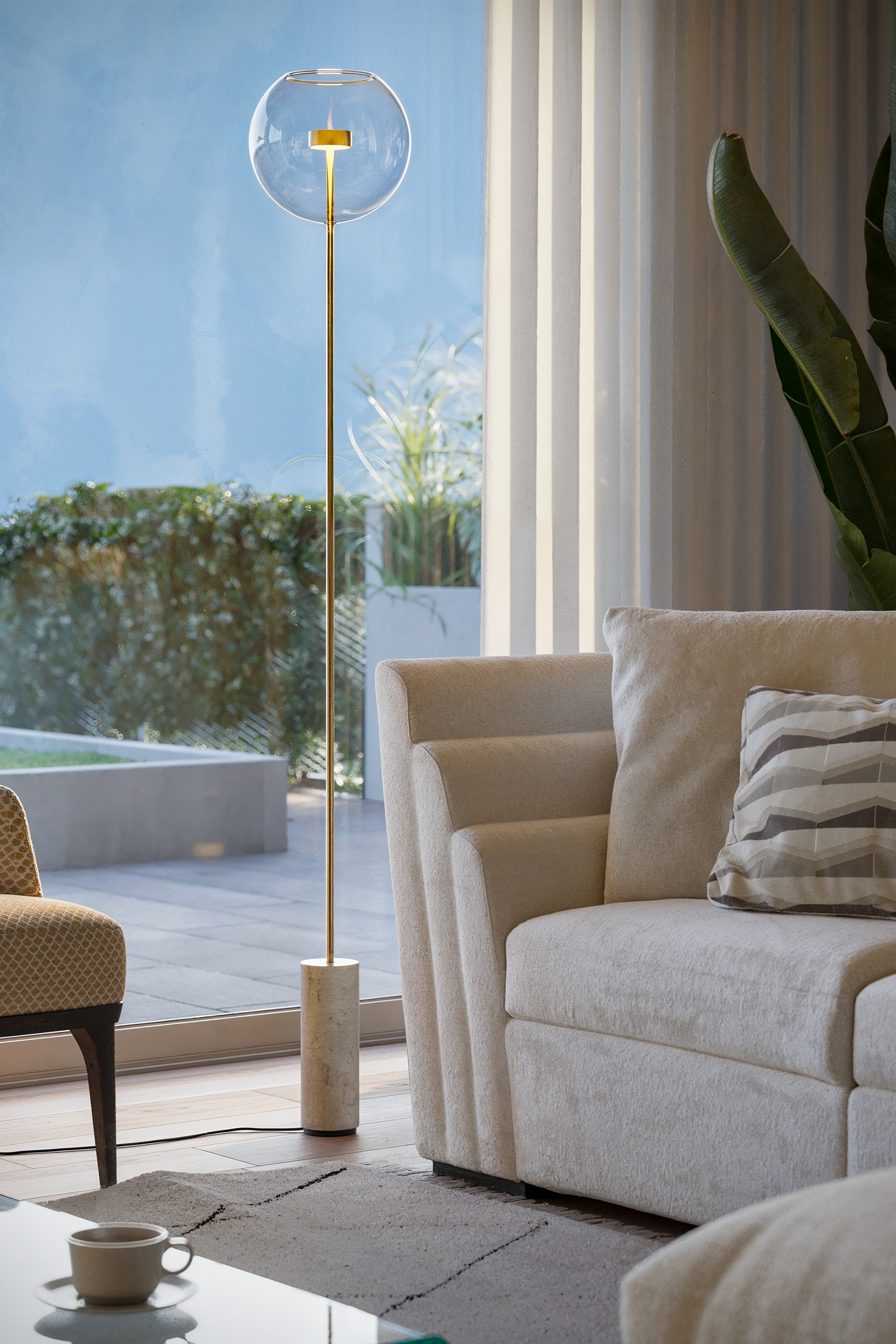 Penthouse in Lugano - living — view 8