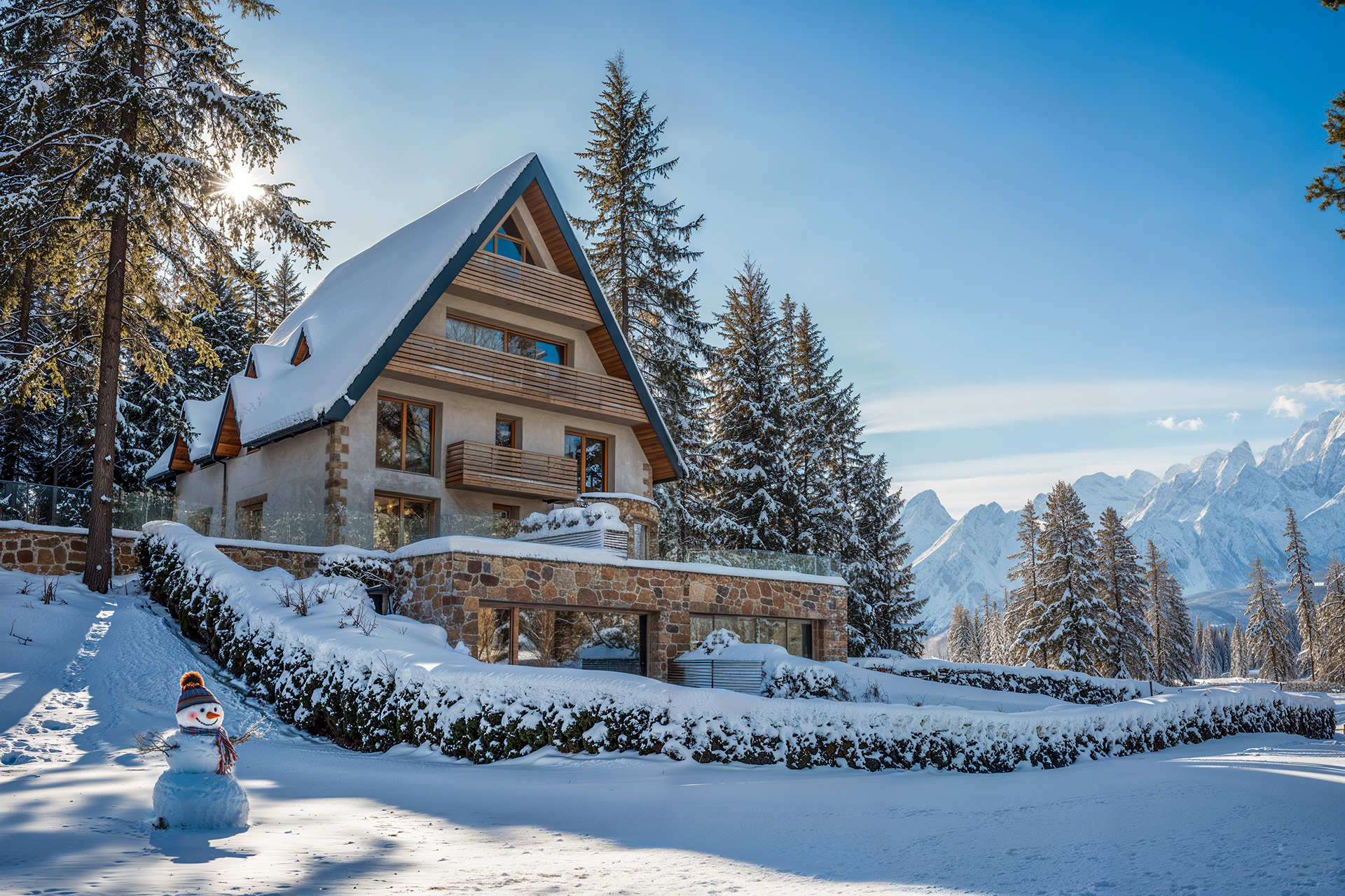 Villa in the Dolomites - Winter vibes — view 1