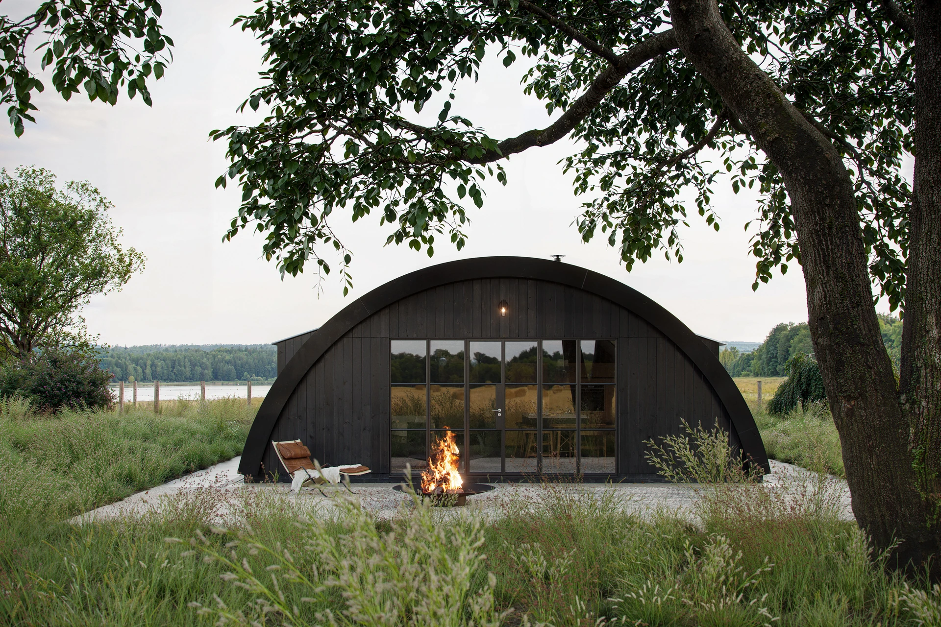 Nissen hut conversion - exteriors