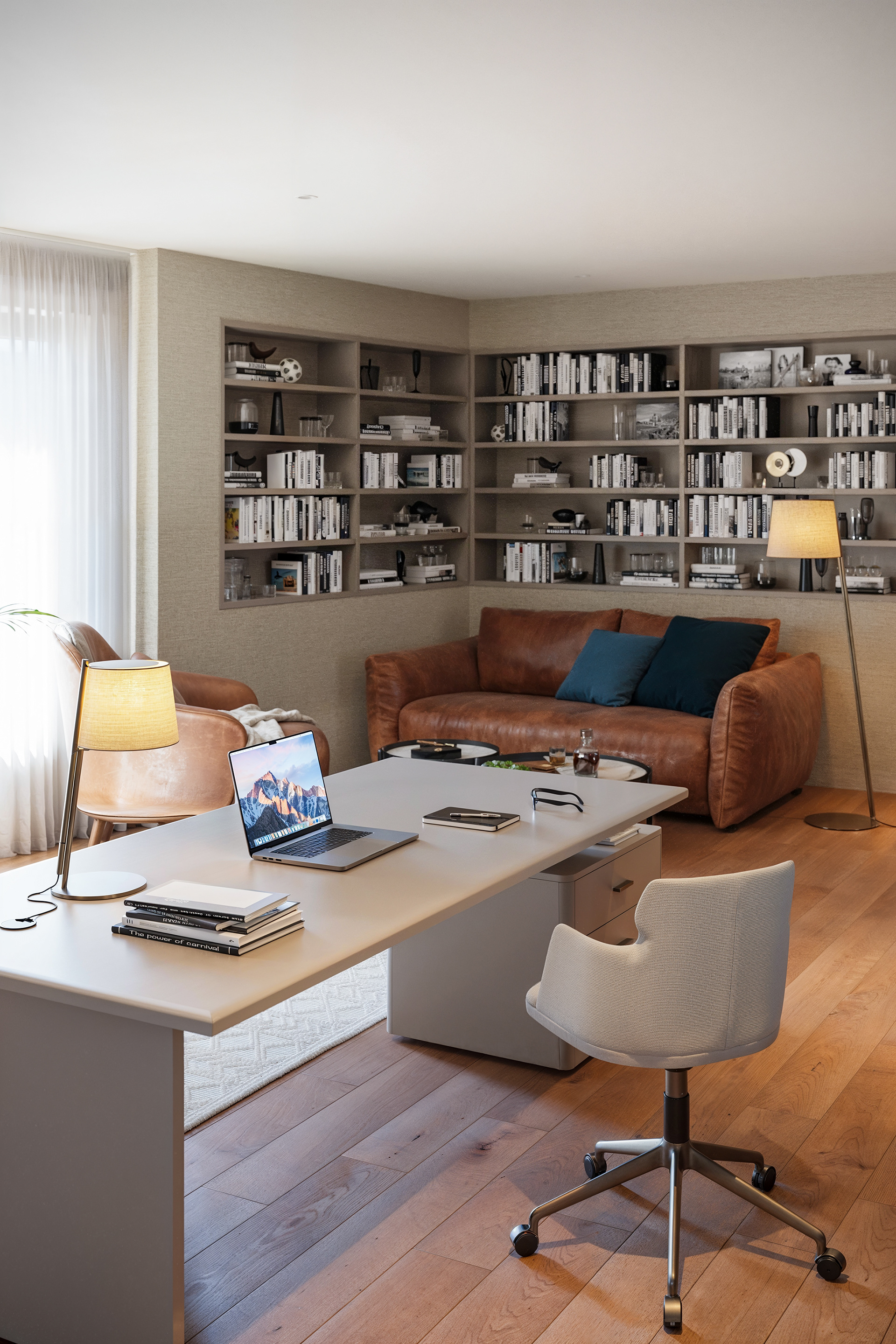 Penthouse in Lugano - Home Office — view 3